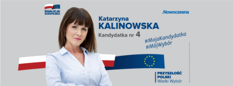 Katarzyna Kalinowska kandydatką do Parlamentu Europejskiego z listy Koalicji Europejskiej.